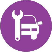 Icon for get help: car repair assistance