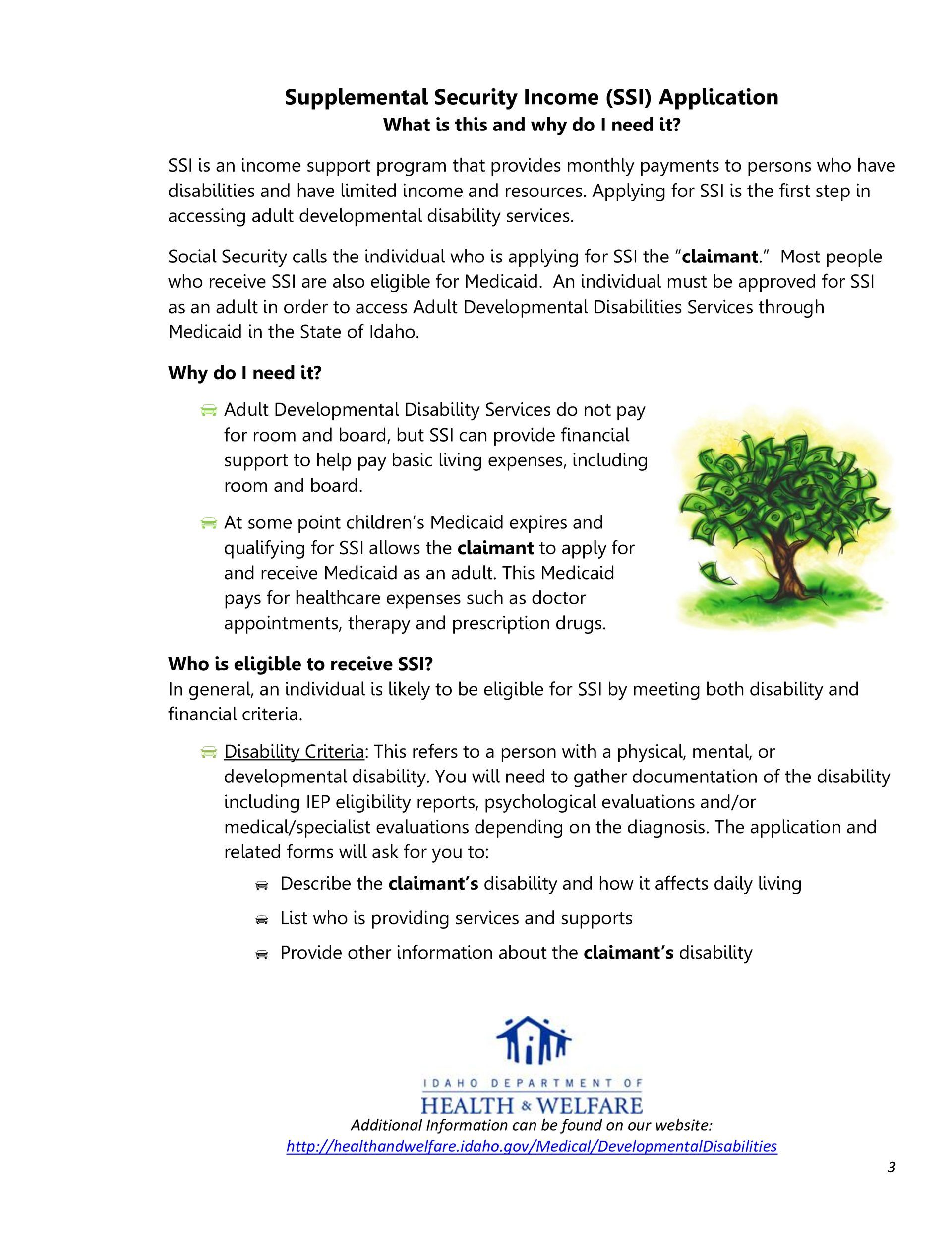 A white paper with a picture of a tree on it.
