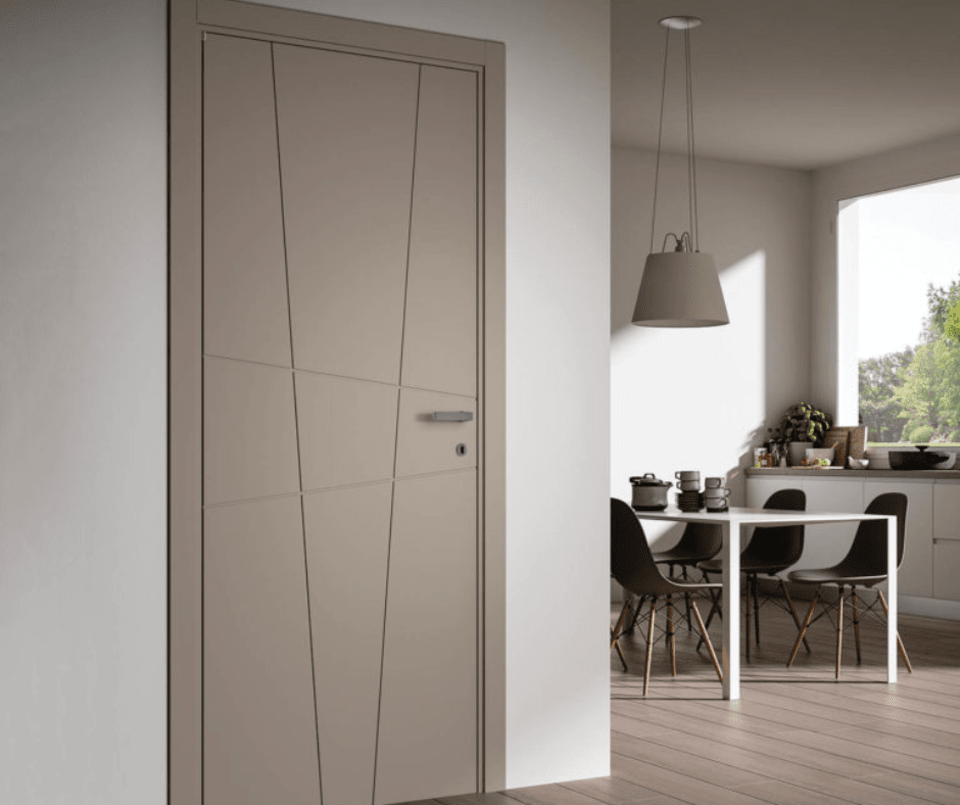 Porta da interni beige