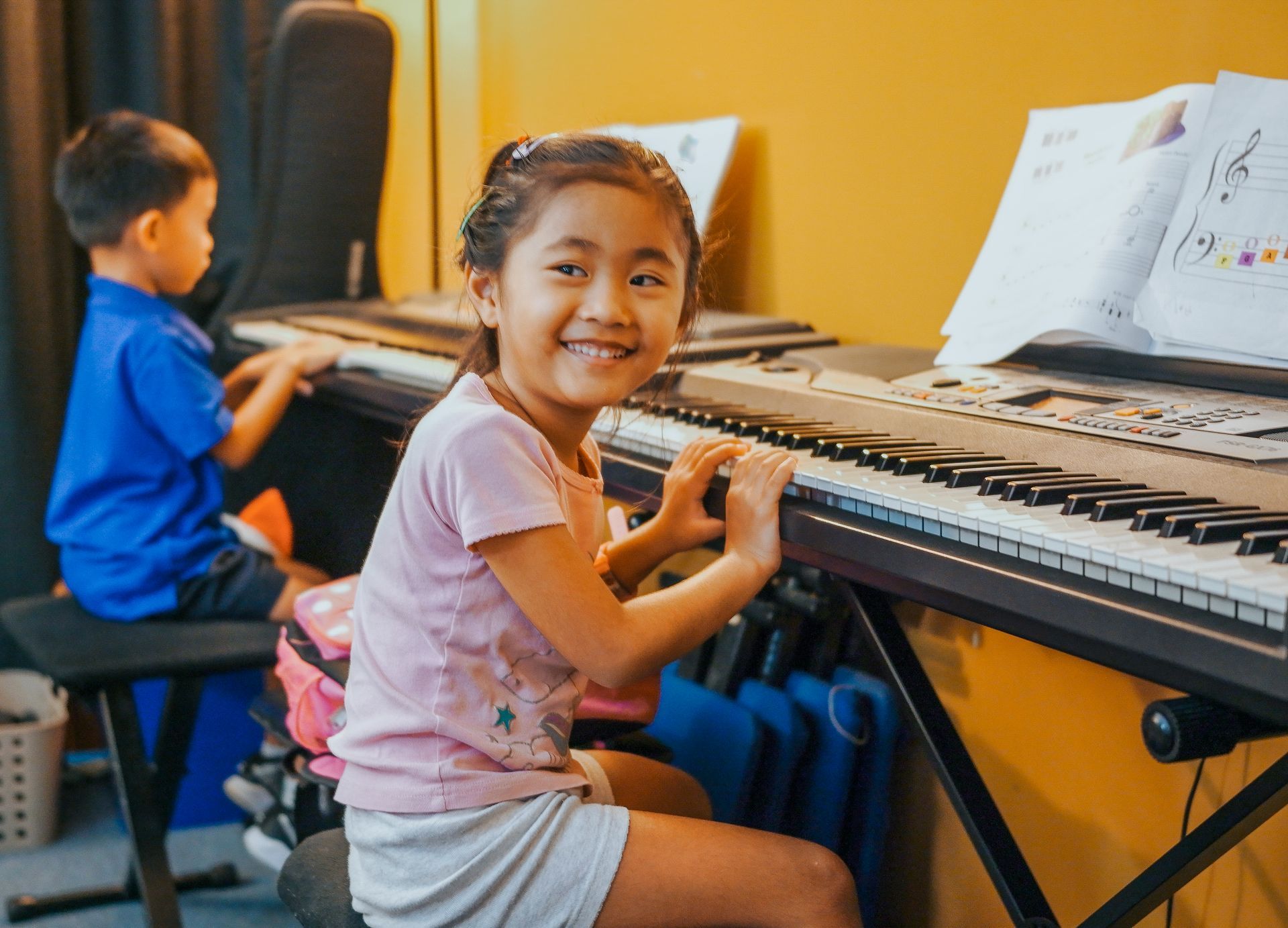 Young Girl Playing Piano — Pearl City, HI — Hawaii Musicworks — Aiea — Kapolei — Ewa Beach — Honolulu — Wahiawa — Waipahu — Mililani
