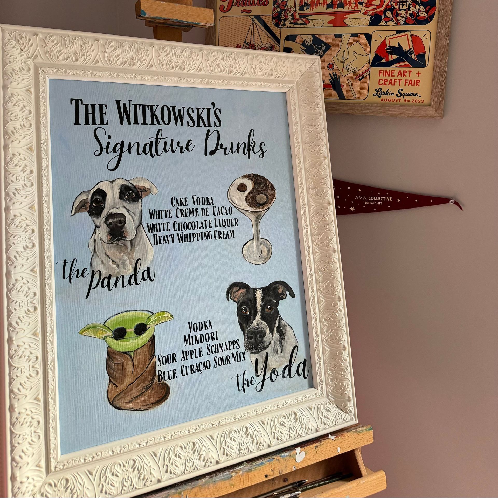 Pet Wedding Drink Menu
