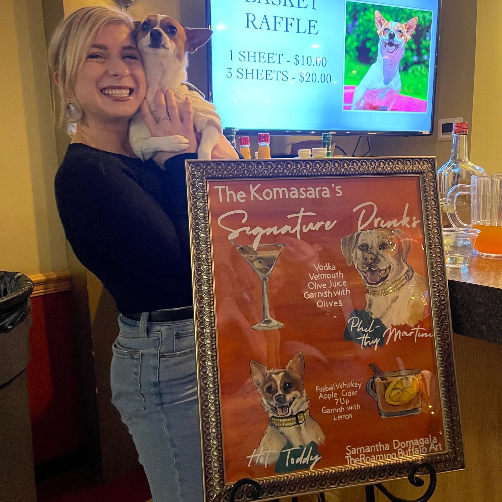 Pet Signature Drink Menu