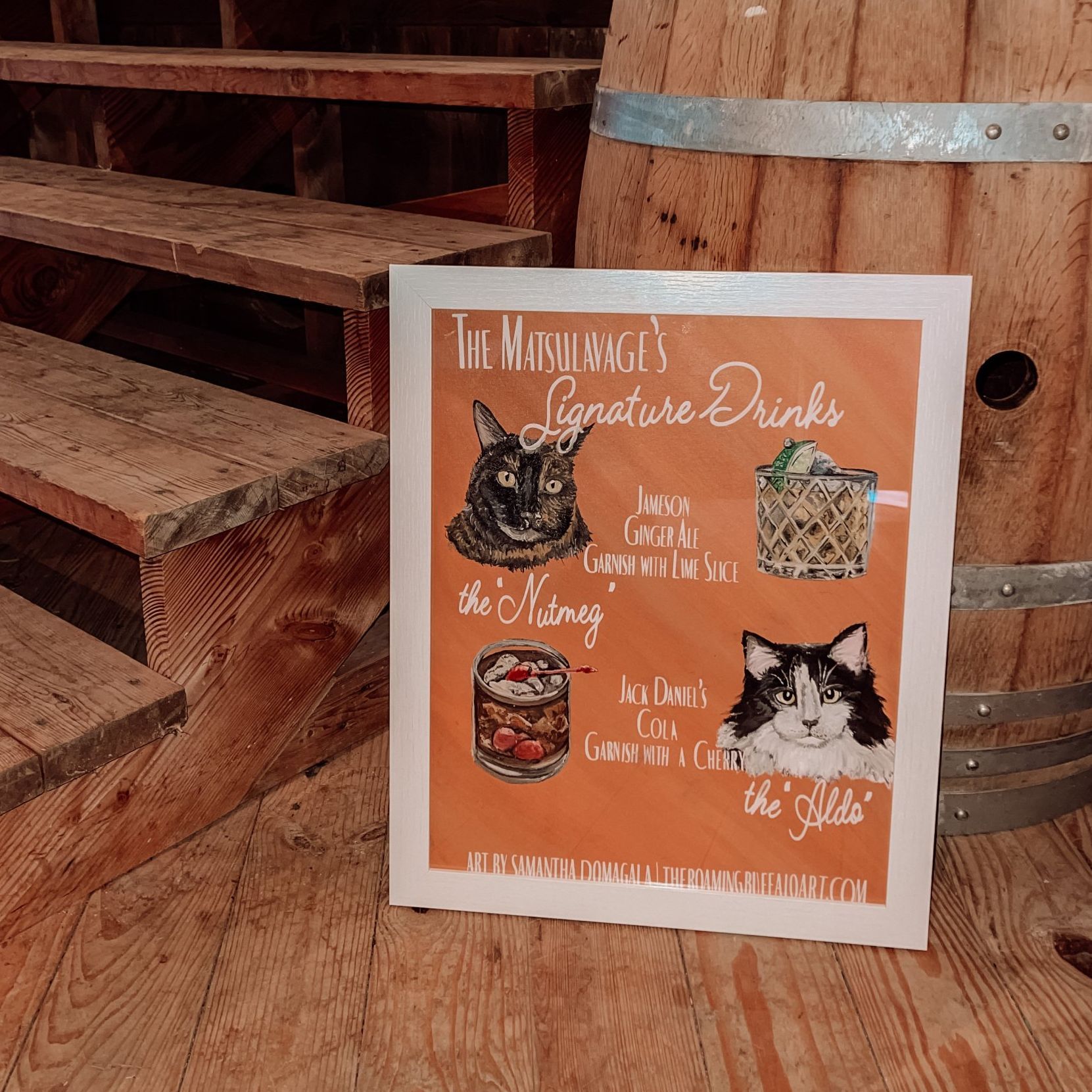 Pet Signature Drink Menu