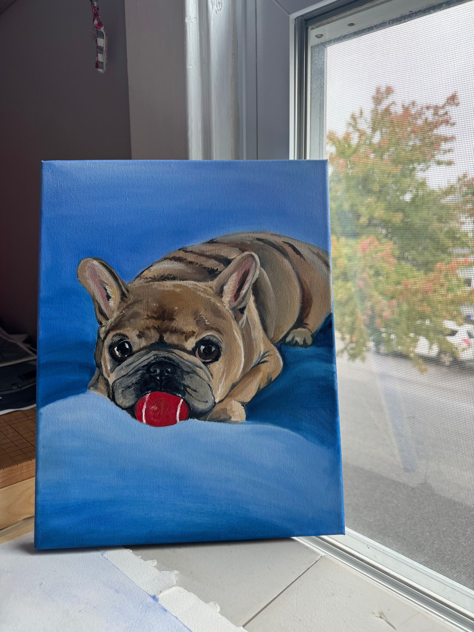 Oil Pet Portrait
