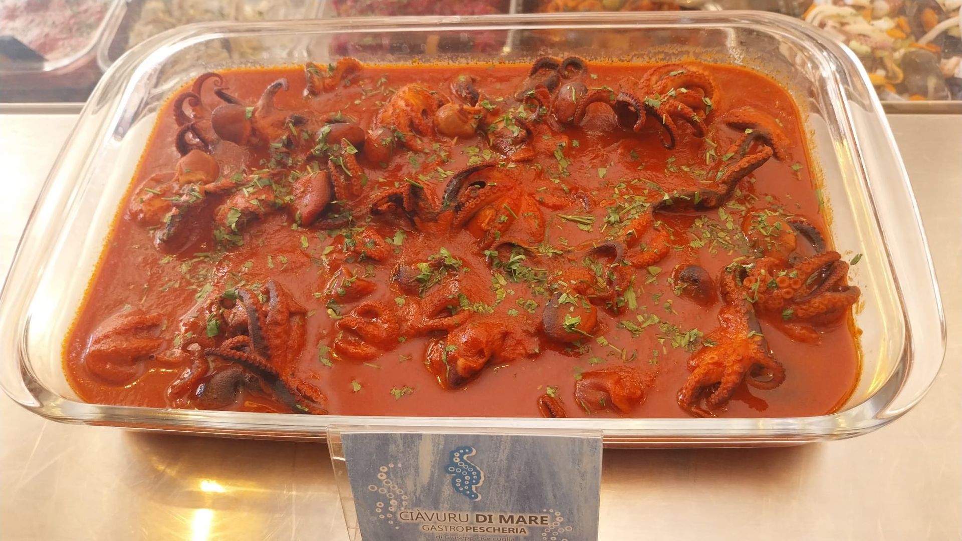 condimento sugo pesce
