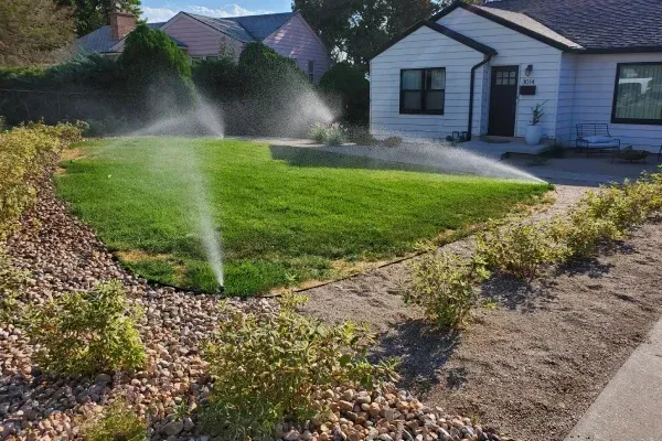 Custom irrigation system installation in Ogden UT providing efficient watering for lawns and landscapes