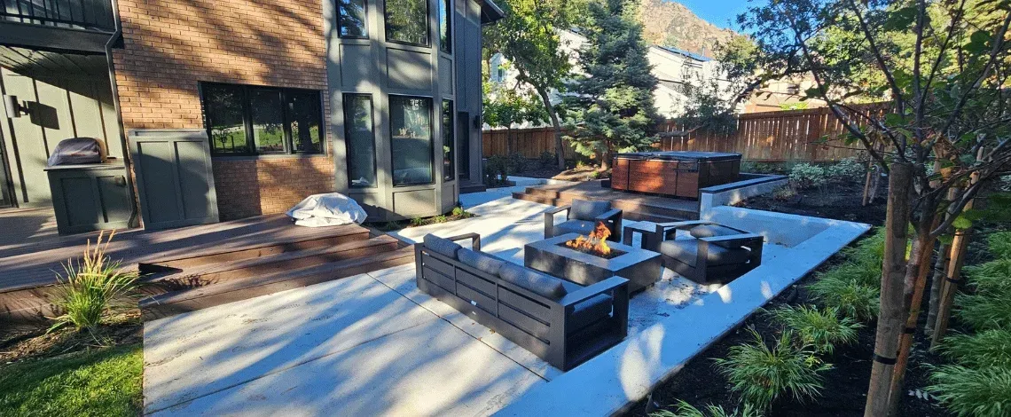 custom landscape design in northern utah