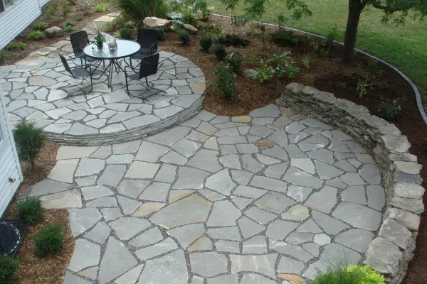 Custom patio installation in Ogden UT creating comfortable and stylish outdoor living spaces
