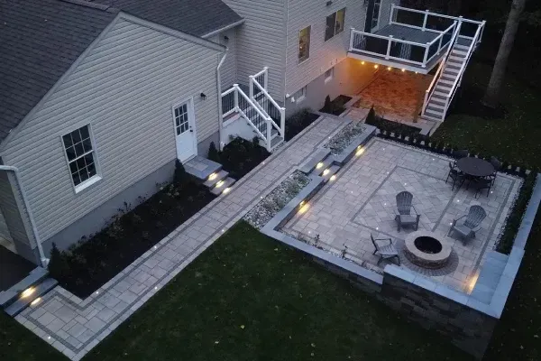 Expert landscapers in Huntsville UT creating customized outdoor spaces with professional lawn and landscape services