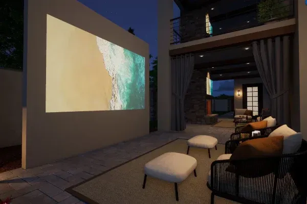 Outdoor audio sound system installation in Ogden UT enhancing backyard entertainment with high quality speakers
