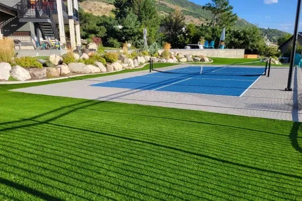 Professional landscapers in Syracuse UT providing custom lawn care landscape design and outdoor property services