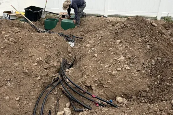 Utility excavation services in Ogden UT preparing underground trenches for water sewer and electrical systems