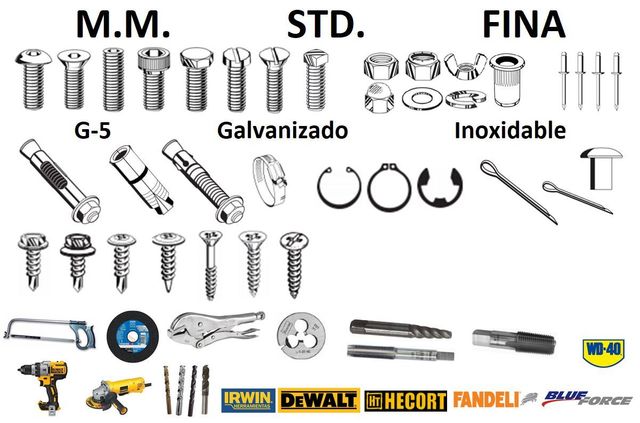 Venta de tornillos en Puebla