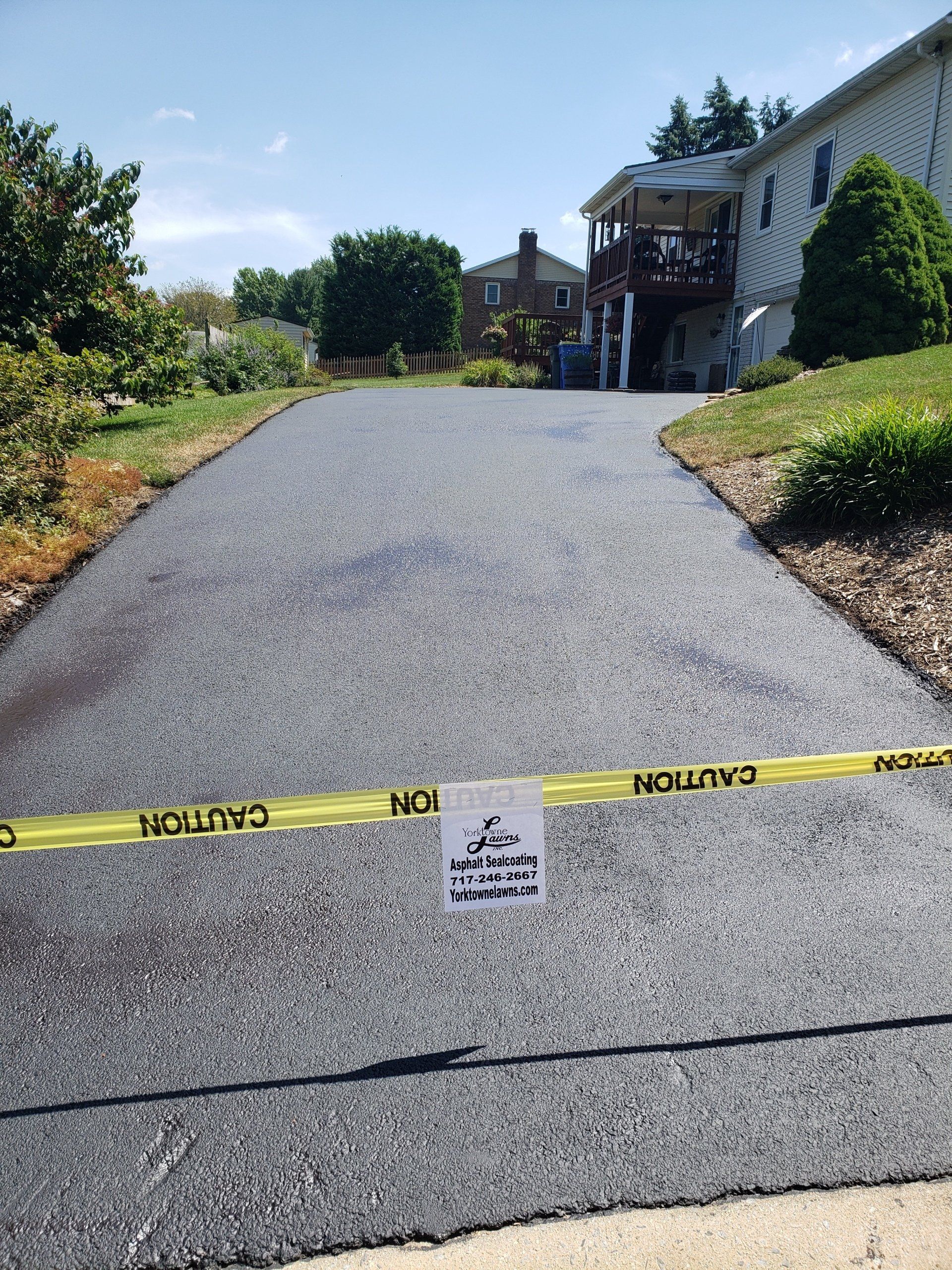 Driveway Sealing — Windsor, PA — Yorktowne Lawns Inc.