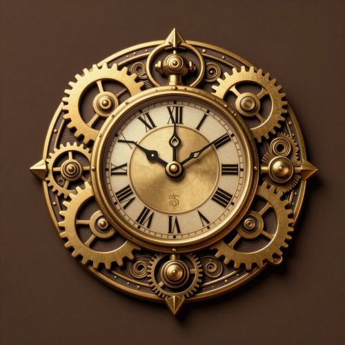 J&J Back in Time Ventures brand badge illustration