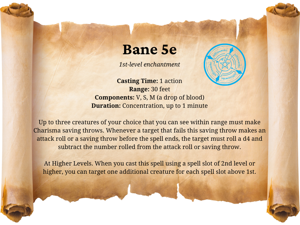 Bane 5e DnD Spell