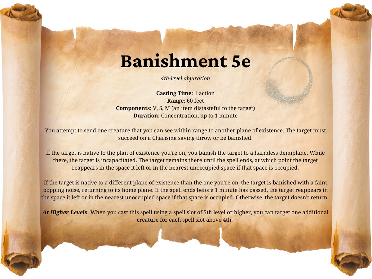 Bane 5e DnD Spell