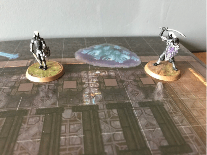 Eternity TTRPG Fallen Paladin Class in a Dungeon