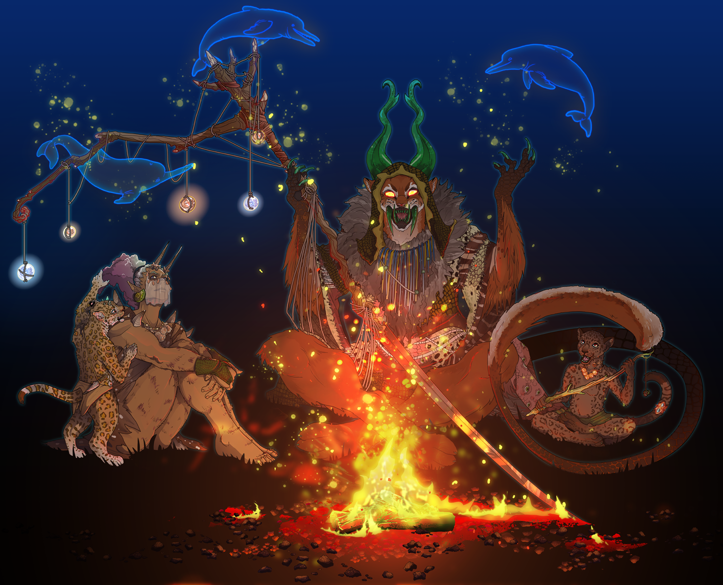 Eternity TTRPG Oracle Class Full Artwork