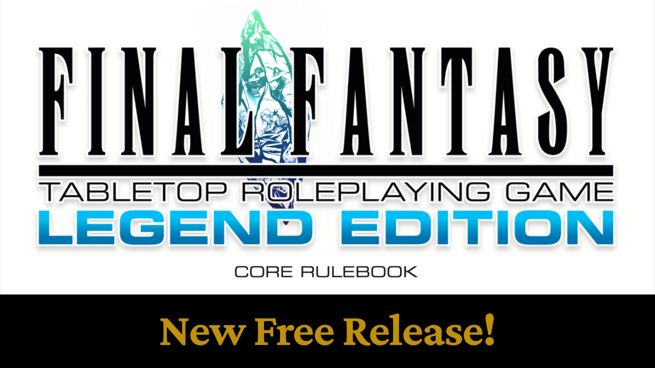 Logo for Final Fantasy Tabletop RPG Legend Edition Core Rulebook