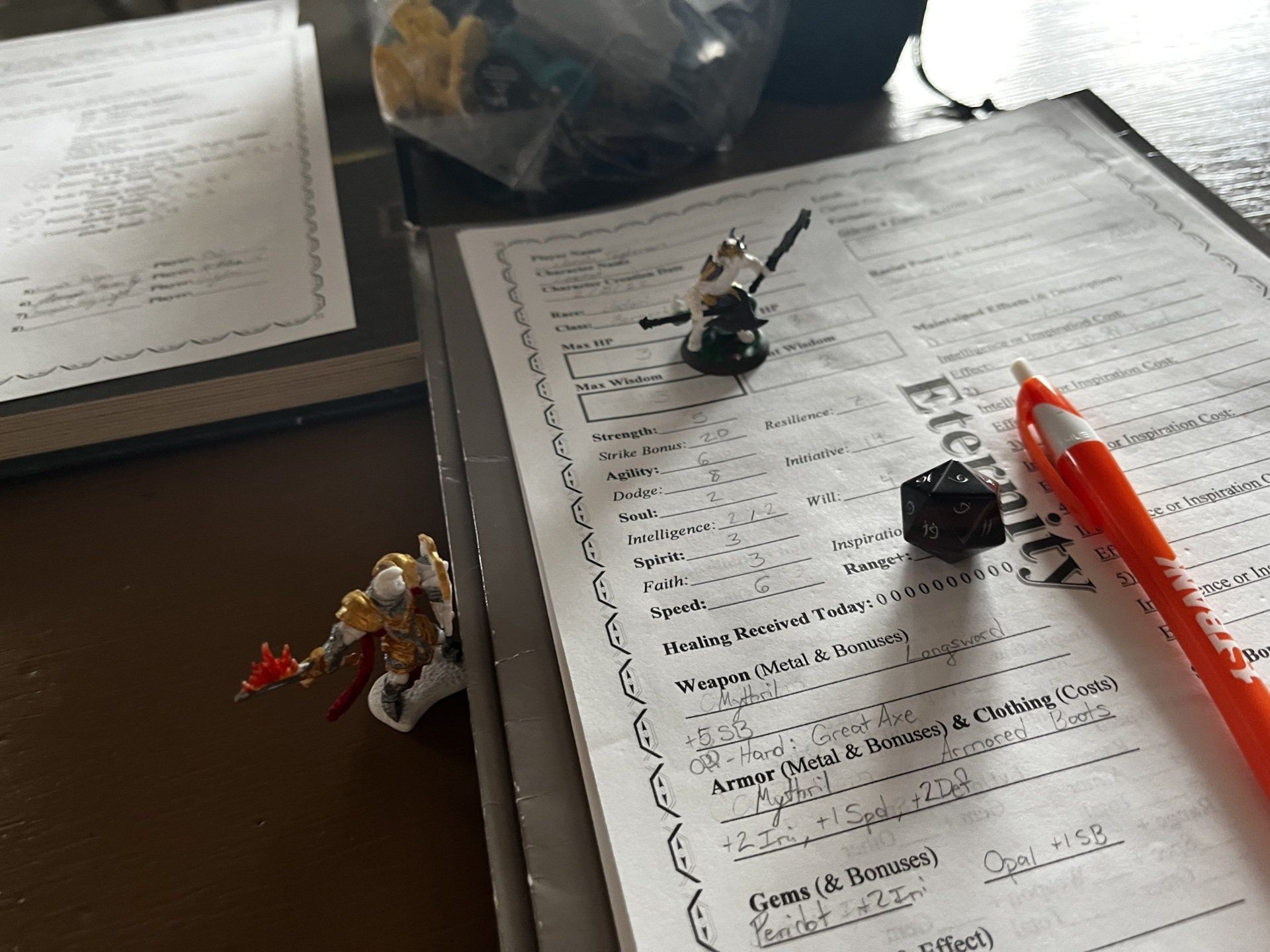 Playing the D&D campaign ideas Kingstone Setup