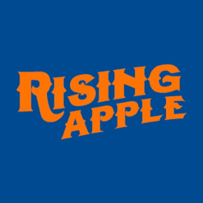 The Rising Apple logo.