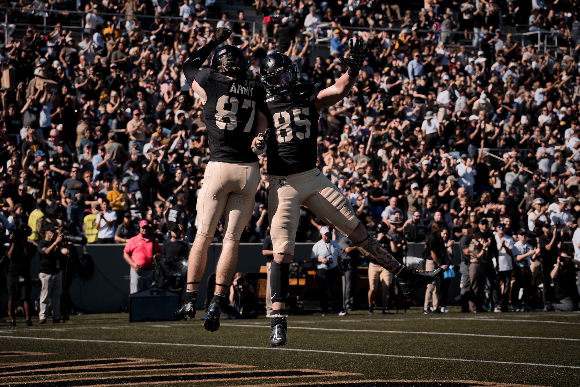 Wide receiver and tight end.