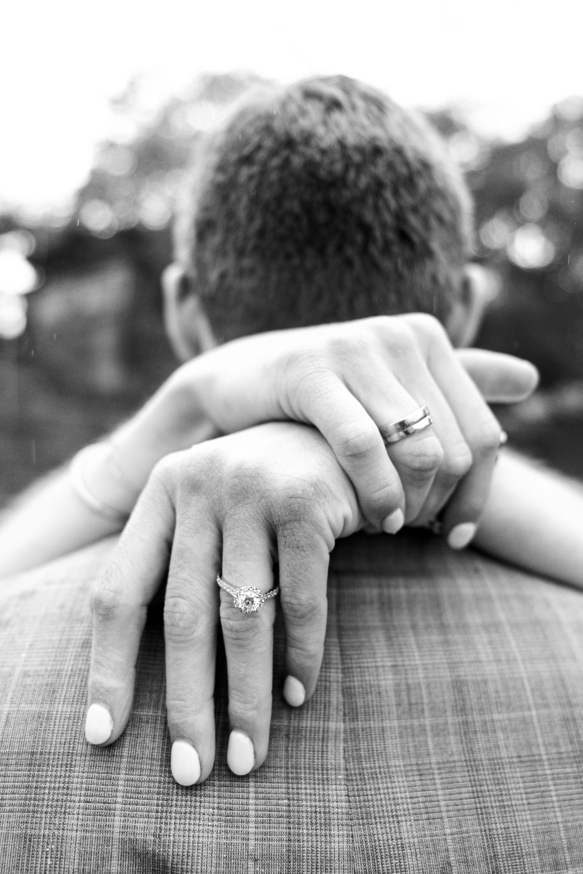 Engagement ring.