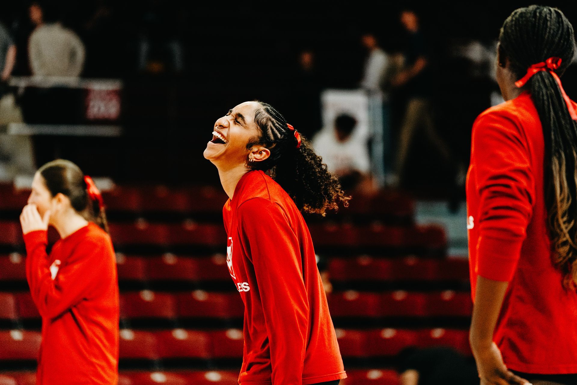 Right side hitter.