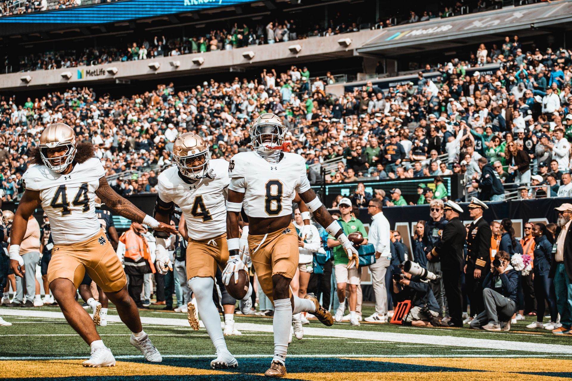 Linebackers and cornerback.