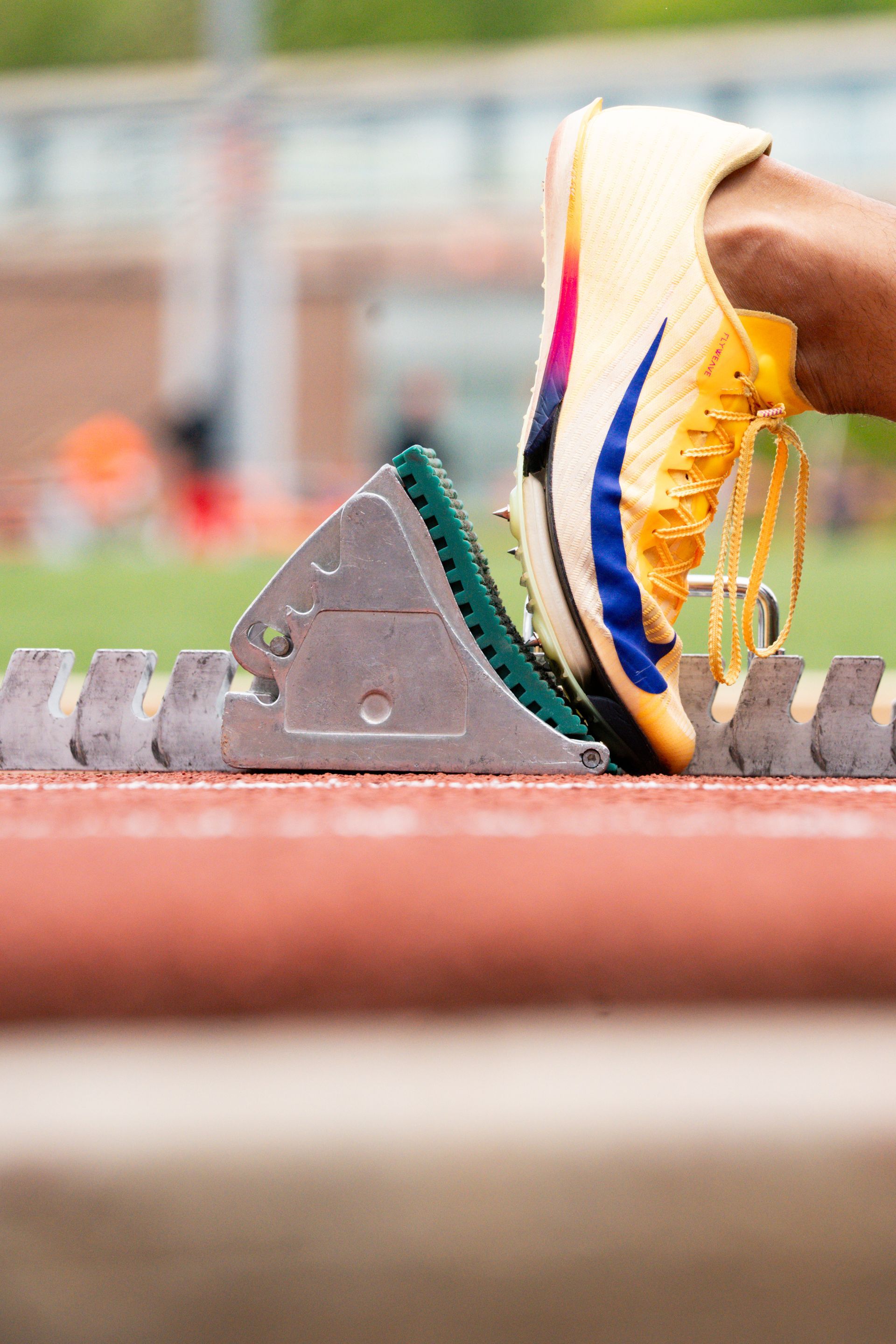 Track shoe.