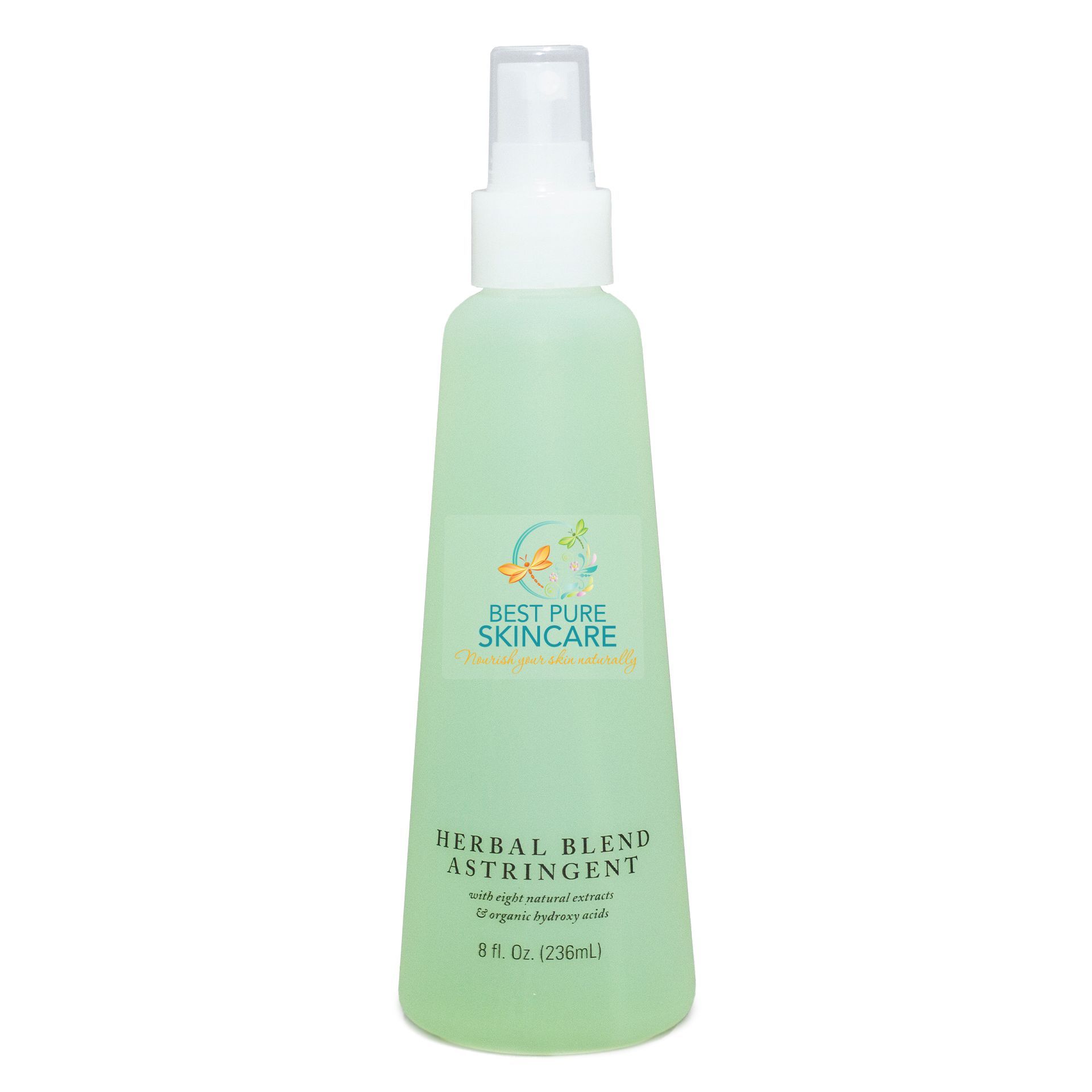 a spray bottle of best pure skincare herbal blend exiringer