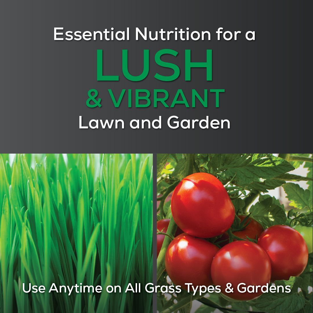 Essential nutrition for a lush and vibrant lawn and garden