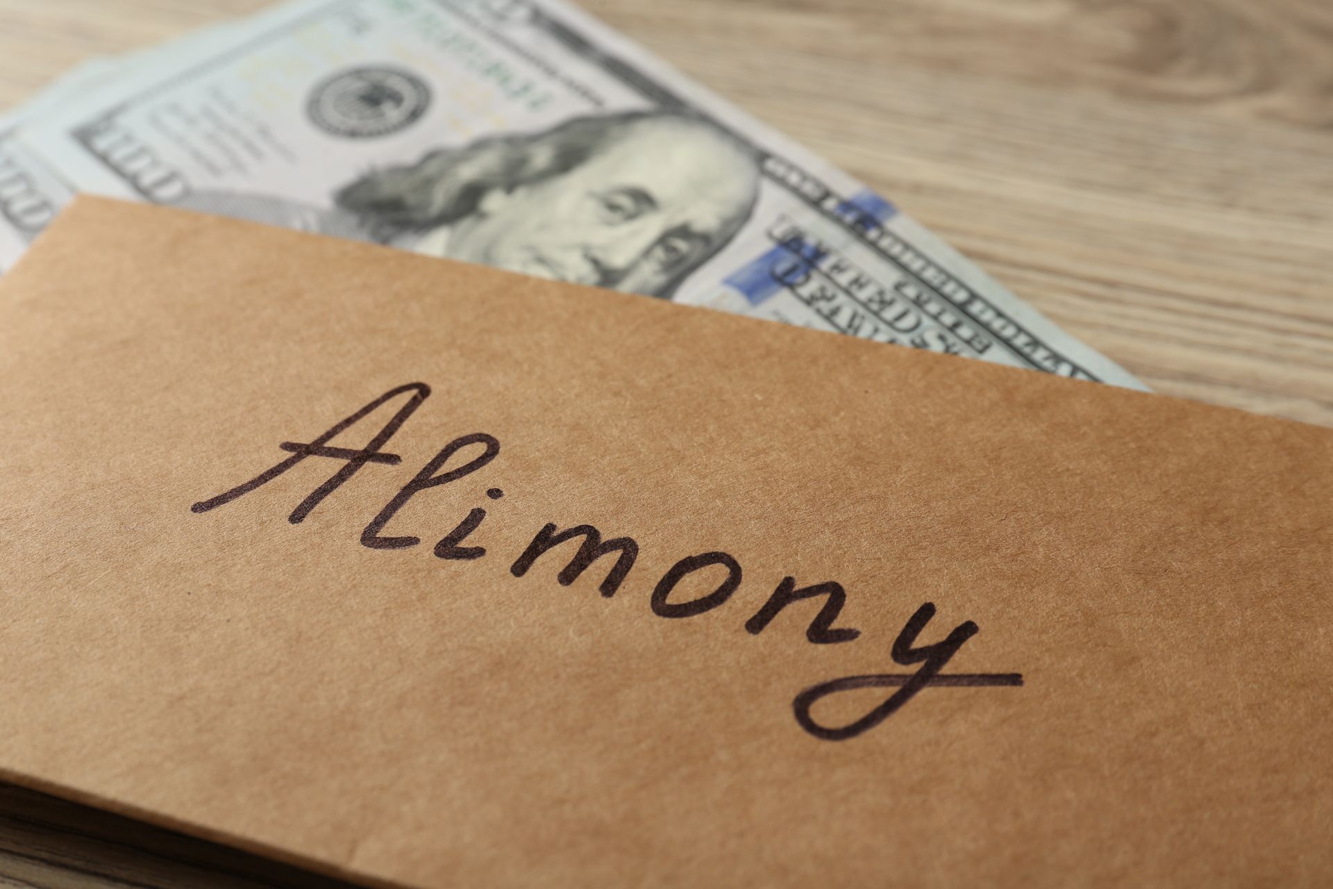 Brown envelope with