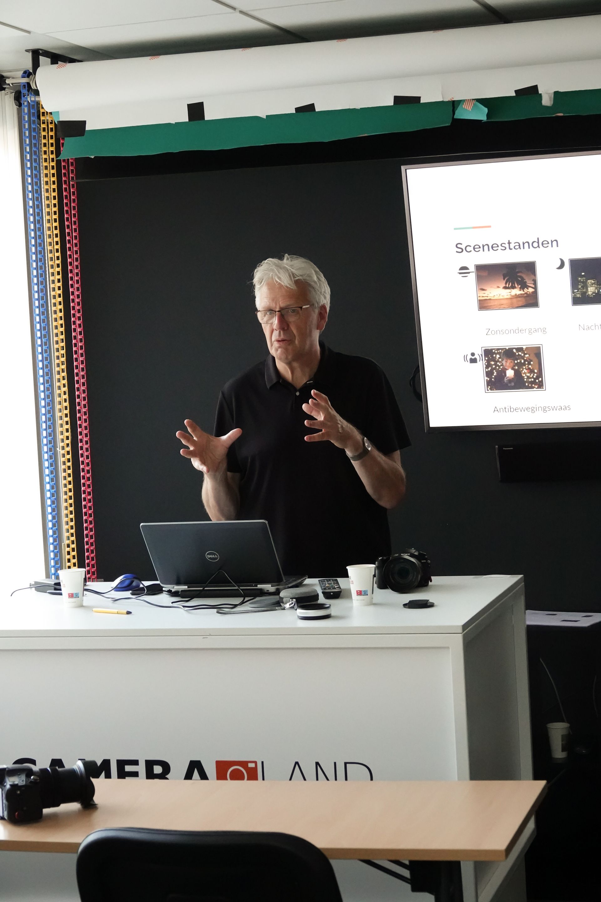 Lars Polder geeft Cameratraining