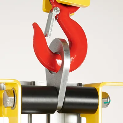 Hoisting and winching anchor.