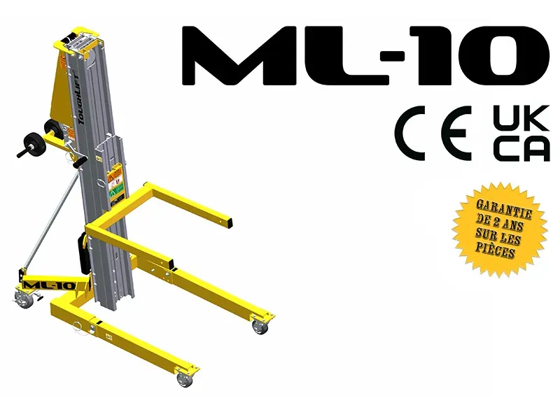 ToughLift® ML-10 Graphique du modèle 3D ToughLift ML-10.