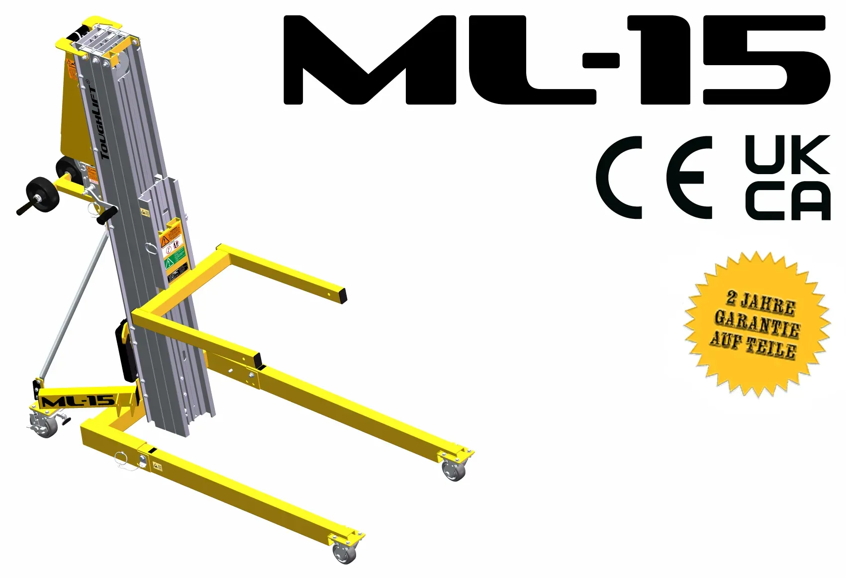 ToughLift® ML-15 ToughLift ML-15 3D-Modellgrafik.