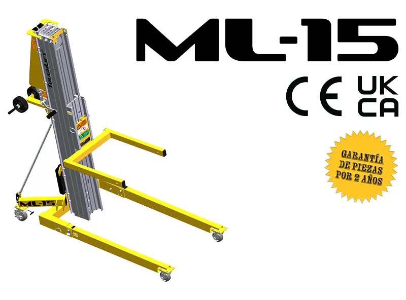 ToughLift® ML-15 Gráfico del modelo 3D ToughLift ML-15.