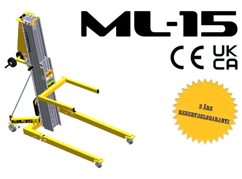 ToughLift® ML-15 ToughLift ML-15 3D-modellgrafik.
