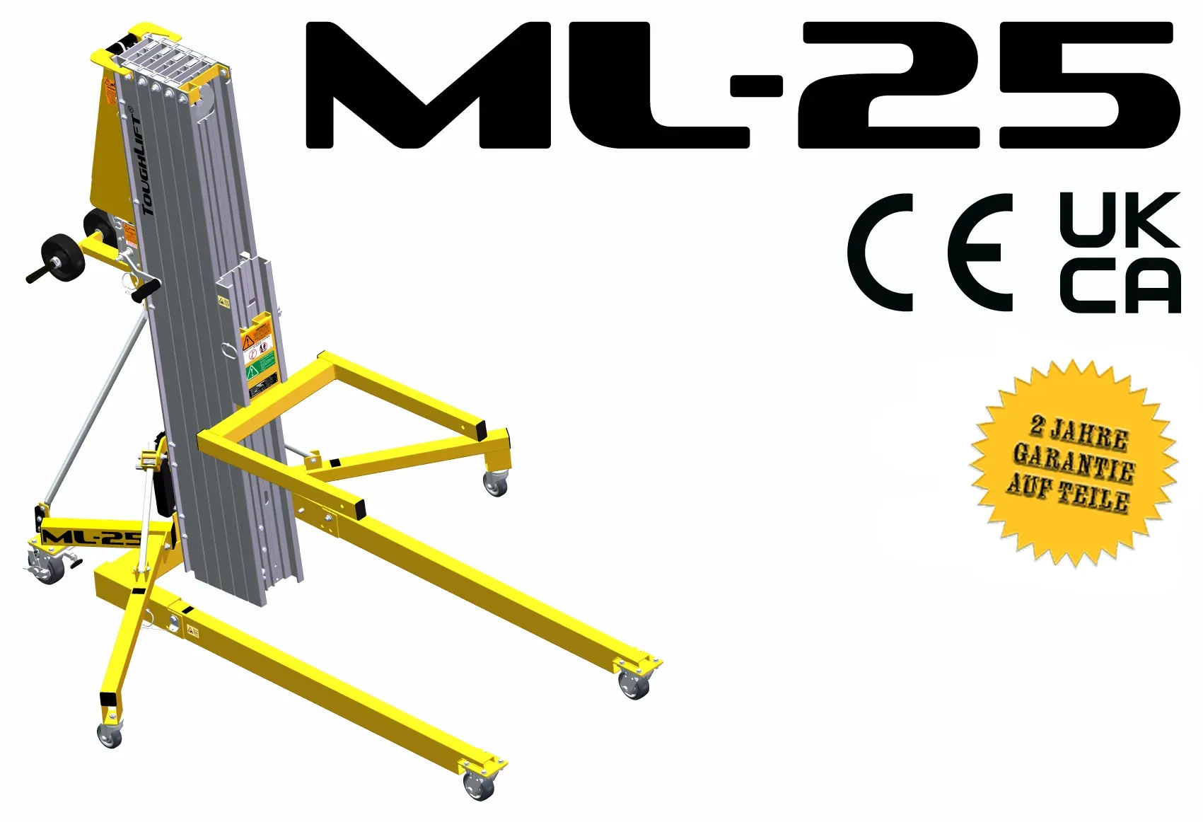ToughLift® ML-25 ToughLift ML-25 3D-Modellgrafik.