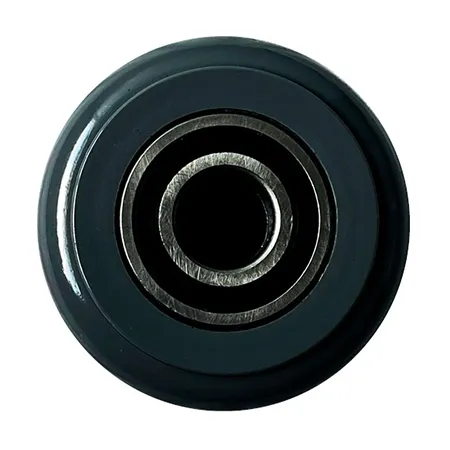 Transport wheels with sealed bearings.
