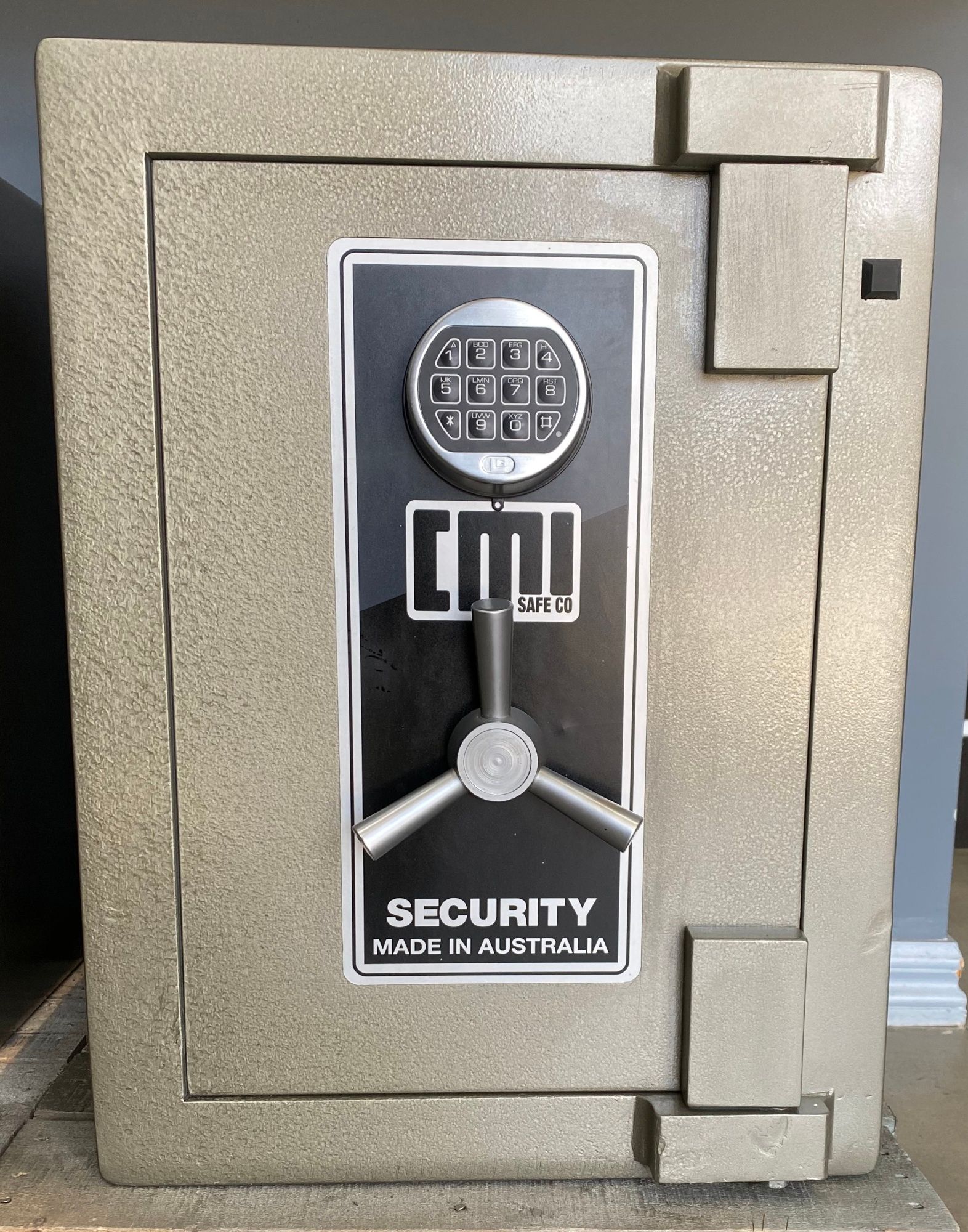 A Safe With The Door Open And A Digital Lock — Lock It Up Townsville In Aitkenvale, QLD