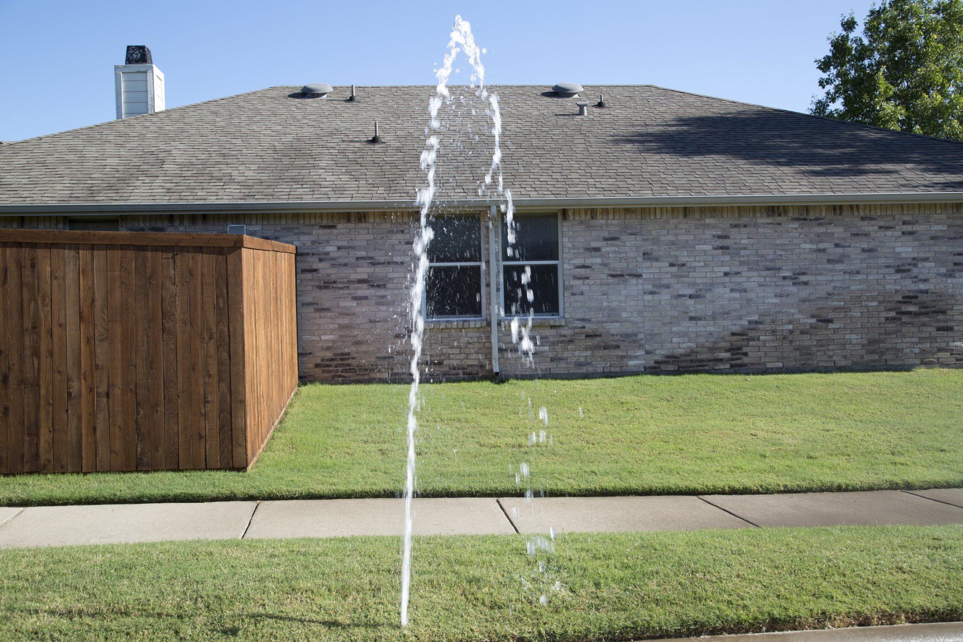 a damaged sprinkler in phoenix az