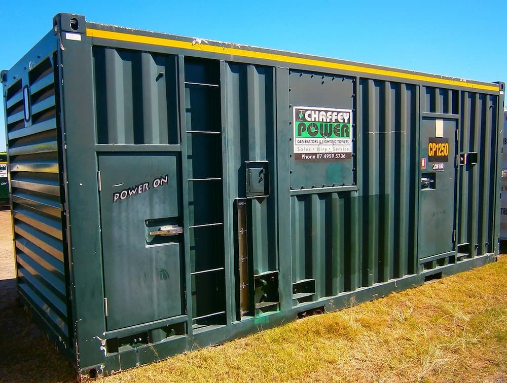 A Container With a Sign That Says Crafty Power on It — Chaffey Power in West Mackay, QLD