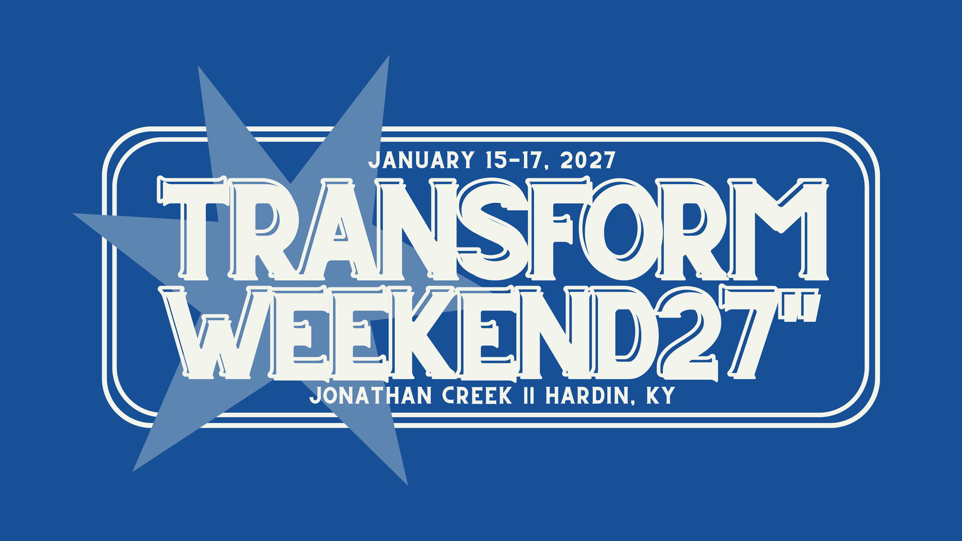 Transform Weekend
