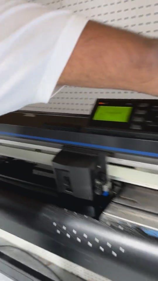 Graphtec plotter cutting window film