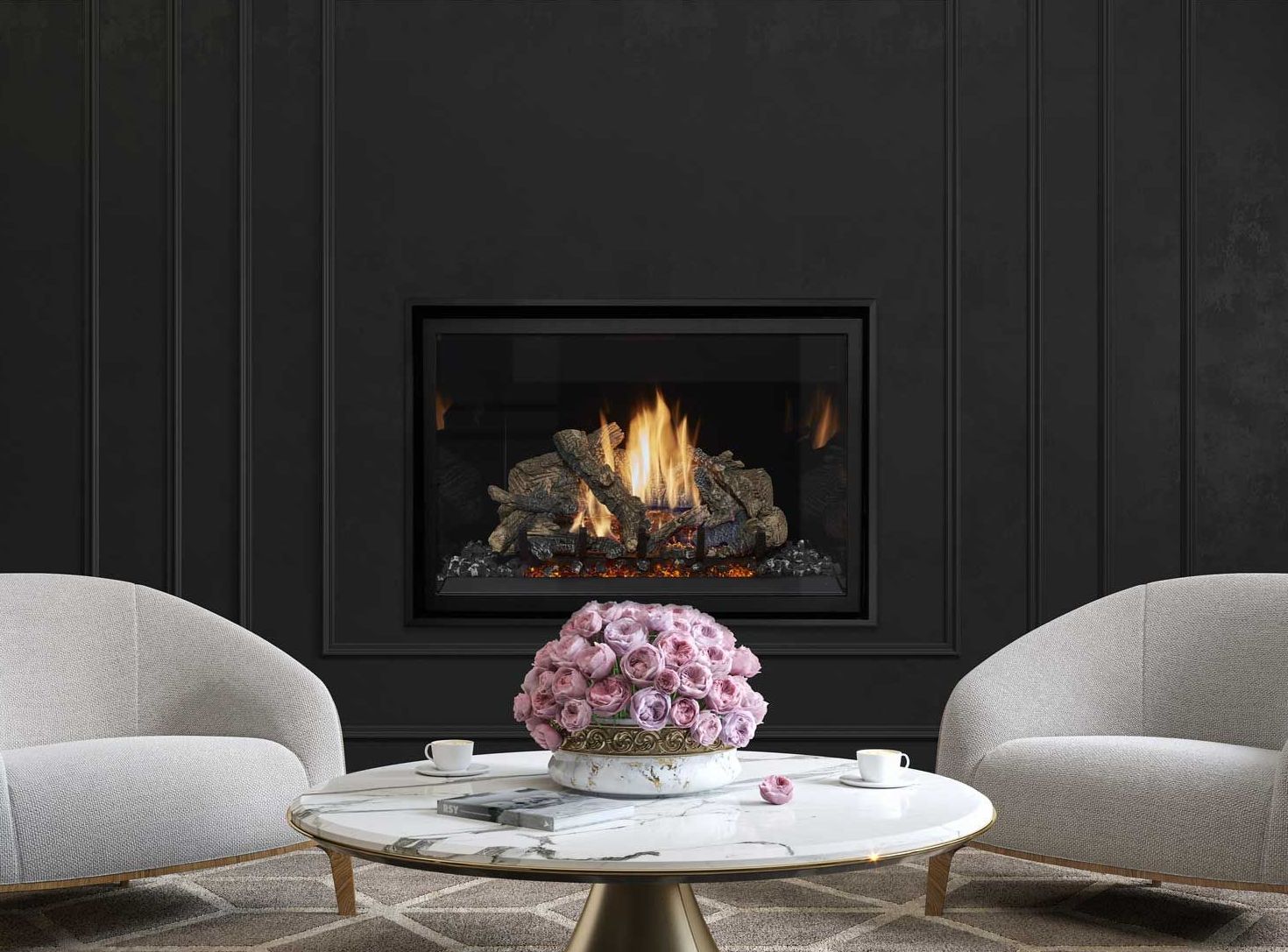 Lopi 864CF 40K - Gas Fireplace
