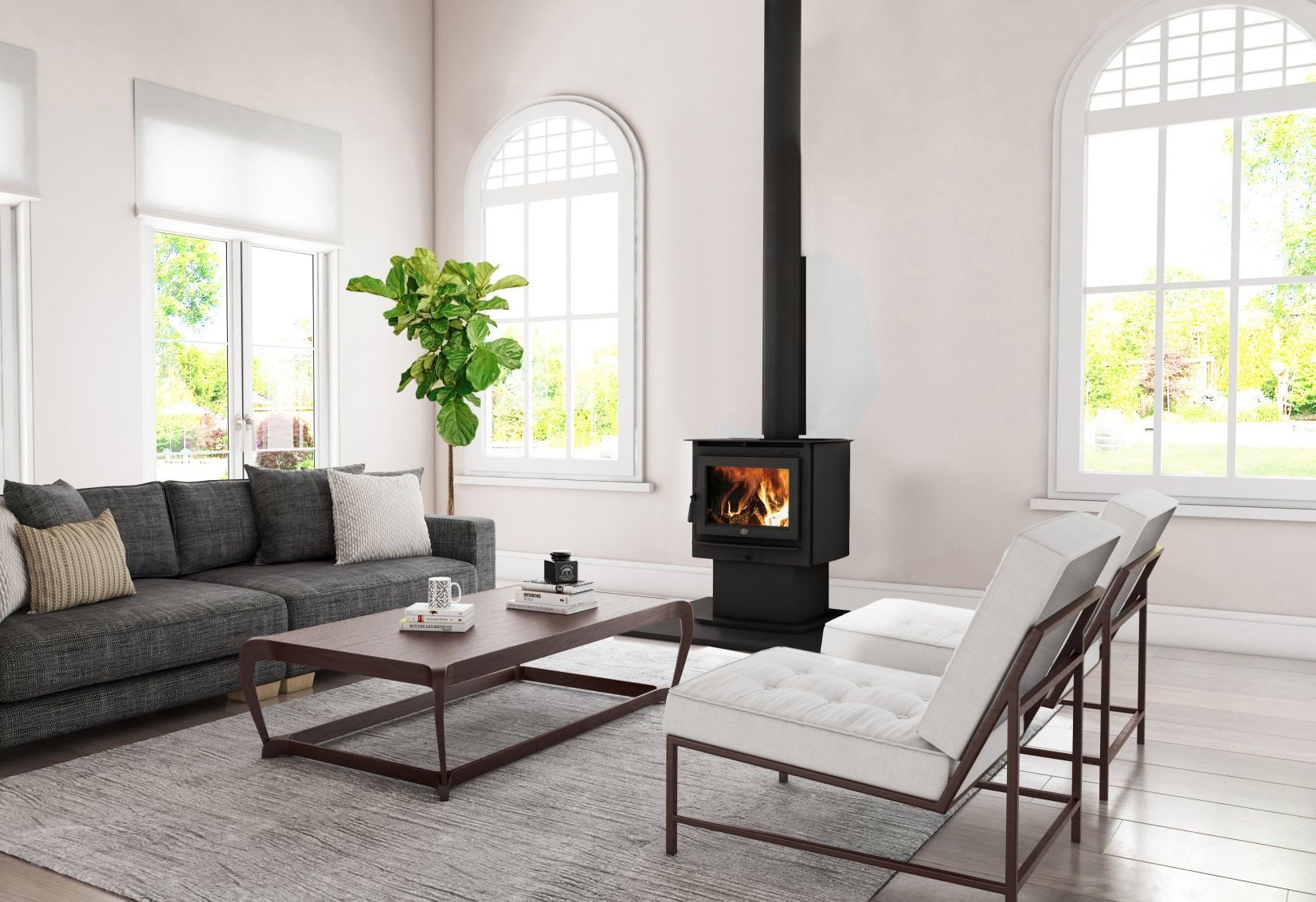 Lopi Evergreen - Wood Fireplace