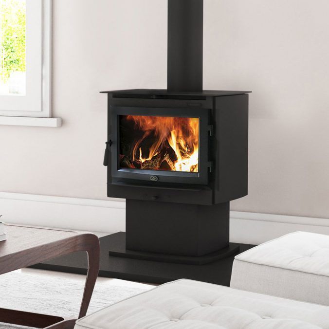 Lopi Evergreen - Freestanding Wood Fireplace
